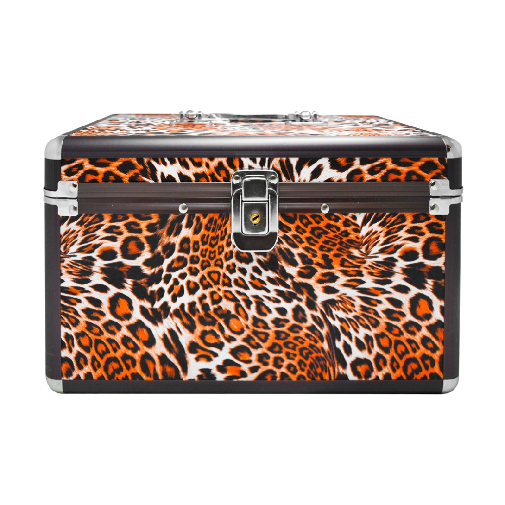 M03102 Maletín Animal print aluminio (2 bandejas)